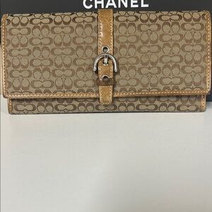 Listing # 20 Coach jacquard Soho long Wallet